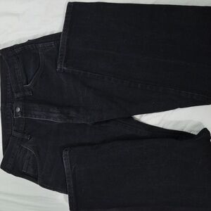 RUSTLER, Dark Black Denim Men's Vintage Jeans